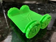 Fully Printable Guinea Pig Wheelchair V2 (just Need Straps) 3D Printer Model