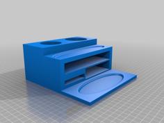 Bathroom Tidy For Beard Related Items 3D Printer Model