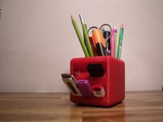 Little Box Pen Holder 3D Printer Model