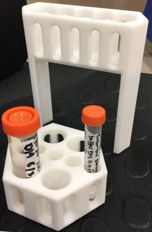 Column Holder And 15mL / 50mL Tube Rack 3D Printer Model