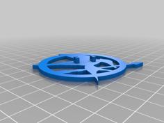 MockingJay Pin 3D Printer Model