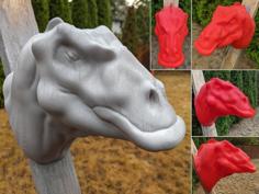 Edmontosaurus Head For Wall (Large) 3D Printer Model