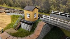 Signalman’s House H0 Remix 3D Printer Model