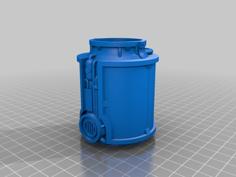 Industrial Reactor 3D Printer Model