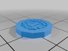 Illini Coaster 3D Printer Model