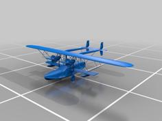 Sikorsky S-38 Seaplane 3D Printer Model