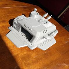 Starcraft 2 Supply Depot 3D Printer Model