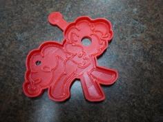 Pony Cookie Cutter 3D Printer Model