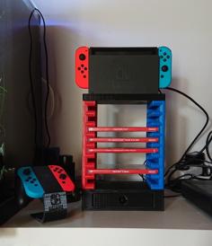 Nintendo Switch Stand Base 3D Printer Model