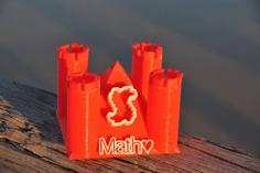 Fract-A-Castle 3D Printer Model