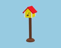 Birdhouse Compatible With Playmobil Or Sylvanian Families 3D Printer Model