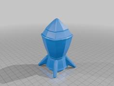 Rocket Ship (Yeeps Hide And Seek) 3D Printer Model