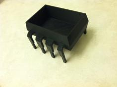 8-Pin IC/Microcontroller – REMIX 3D Printer Model