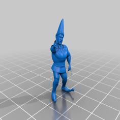 Gnome/Angry Elf 3D Printer Model