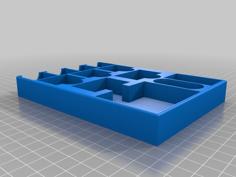 Rock, Paper, Wizard Token Organizer 3D Printer Model