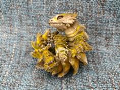 Armadillo Lizard (BJD) 3D Printer Model