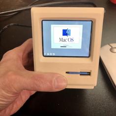 Tiny Mac From A Raspberry Pi Zero W 3D Printer Model