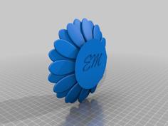 Flower Dish 3D Printer Model