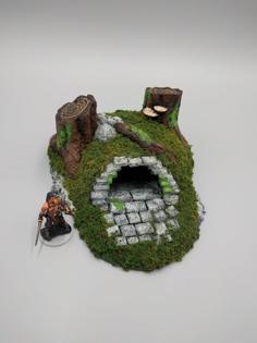 Forest Barrow Entrance – 28mm 3D Printer Model