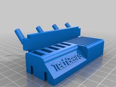 Pegboard Mounted SD / USB Stick Holder 3D Printer Model