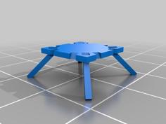 Honeycomb Stacking Stool 3D Printer Model