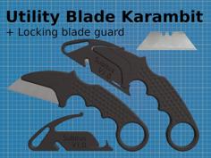 Subitus – Utility Knife Karambit 3D Printer Model