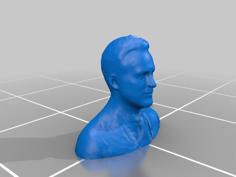 Ryan Reynolds Face/bust 3D Printer Model