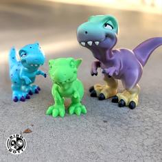 Dean The Dino 3D Printer Model