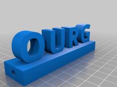 LuXembourg 3D Printer Model