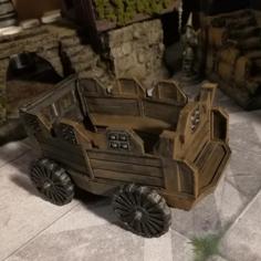 BattleWagon 3D Printer Model