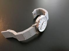 Articulated Watch Band 3D Printer Model