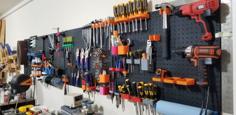 Pegboard Files 3D Printer Model