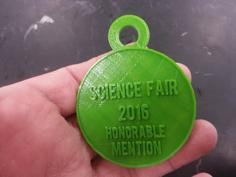 Science Fair Medals 3D Printer Model