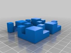 Apparently Impossible Cube Plate 3D Printer Model