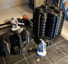 Star Wars Legion Terrain – Fuel And Chemical Tanks 3D Printer Model