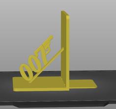 007 Book End 3D Printer Model