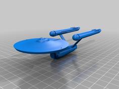 Enterprise NCC-1701 3D Printer Model