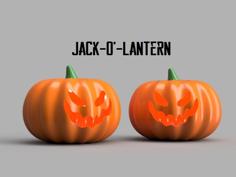 Jack O Lantern 3D Printer Model