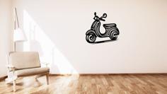 Scooter / Motorka Wall Decoration 3D Printer Model