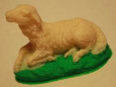 Sheep For Xmas Crib,Schaf 3D Printer Model