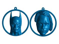 UNuSuaL Ornaments – Batman And Joker 3D Printer Model