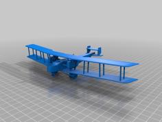 1-100 WW1 Aircraft – Set 3 – Rev O 3D Printer Model