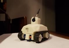 Tiny Servo Driven FPV RC Tank – Tiny Trak 3D Printer Model