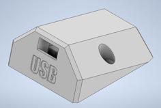 USB Extension To Table Mount 3D Printer Model