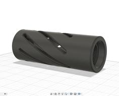 Airsoft Muzzle, KC-02 And All Common Threads 3D Printer Model