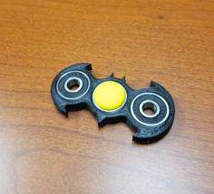 Batman Fidget Spinner (Fixed) 3D Printer Model