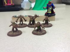 Twig Blight Minis For DnD – Lost Mine Of Phandelver 3D Printer Model