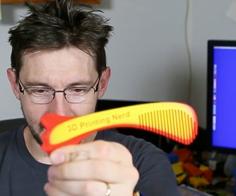 3D Printing Nerd Comb 3D Printer Model