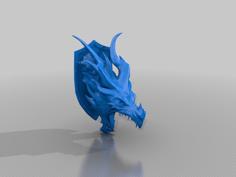 Alduin Dragon / Алдуин дракон / 3d Stl Model (Elder Scrolls Skyrim) 3D Printer Model