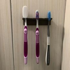 Simple Tooth Brush Holder 3D Printer Model